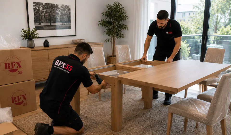 Furniture assembly and disassembly service