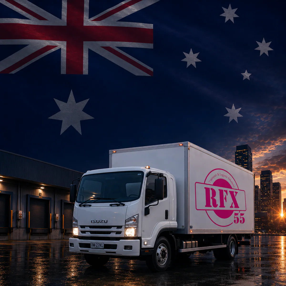 RFX55 truck representing safety and compliance